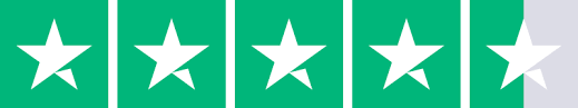 Trustpilot stjerner